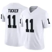 Men's White Limited Tre Tucker Las Vegas Vapor F.U.S.E. Jersey