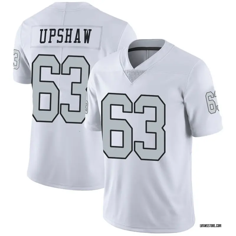 Men's White Limited Wilson Gene Upshaw Las Vegas Color Rush Jersey