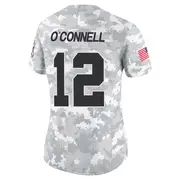 Women's Arctic Camo Limited Aidan O'Connell Las Vegas 2024 Salute to Service Jersey