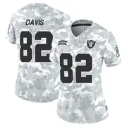 Women's Arctic Camo Limited Al Davis Las Vegas 2024 Salute to Service Jersey