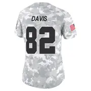 Women's Arctic Camo Limited Al Davis Las Vegas 2024 Salute to Service Jersey