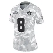 Women's Arctic Camo Limited Ameer Abdullah Las Vegas 2024 Salute to Service Jersey