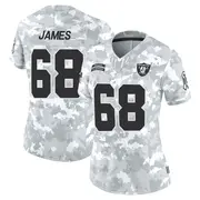 Women's Arctic Camo Limited Andre James Las Vegas 2024 Salute to Service Jersey