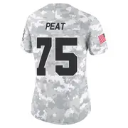 Women's Arctic Camo Limited Andrus Peat Las Vegas 2024 Salute to Service Jersey