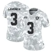 Women's Arctic Camo Limited Daryle Lamonica Las Vegas 2024 Salute to Service Jersey