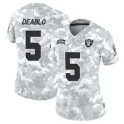 Women's Arctic Camo Limited Divine Deablo Las Vegas 2024 Salute to Service Jersey