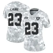 Women's Arctic Camo Limited Dylan Laube Las Vegas 2024 Salute to Service Jersey