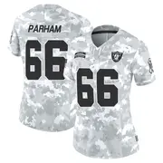 Women's Arctic Camo Limited Dylan Parham Las Vegas 2024 Salute to Service Jersey