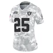 Women's Arctic Camo Limited Fred Biletnikoff Las Vegas 2024 Salute to Service Jersey