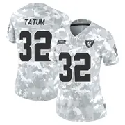 Women's Arctic Camo Limited Jack Tatum Las Vegas 2024 Salute to Service Jersey