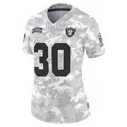 Women's Arctic Camo Limited Jalen Richard Las Vegas 2024 Salute to Service Jersey