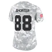 Women's Arctic Camo Limited Justin Shorter Las Vegas 2024 Salute to Service Jersey