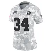 Women's Arctic Camo Limited Thomas Harper Las Vegas 2024 Salute to Service Jersey