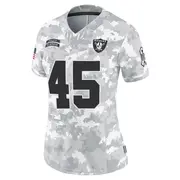 Women's Arctic Camo Limited Tommy Eichenberg Las Vegas 2024 Salute to Service Jersey