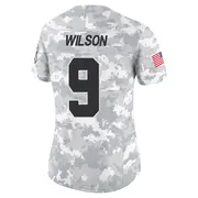 Women's Arctic Camo Limited Tyree Wilson Las Vegas 2024 Salute to Service Jersey