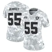 Women's Arctic Camo Limited Vontaze Burfict Las Vegas 2024 Salute to Service Jersey