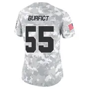 Women's Arctic Camo Limited Vontaze Burfict Las Vegas 2024 Salute to Service Jersey