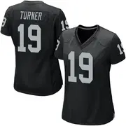 Women's Black Game DJ Turner Las Vegas Team Color Jersey