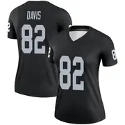 Women's Black Legend Al Davis Las Vegas Jersey