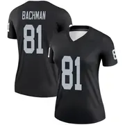 Women's Black Legend Alex Bachman Las Vegas Jersey