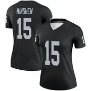 Women's Black Legend Gardner Minshew Las Vegas Jersey