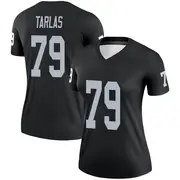 Women's Black Legend George Tarlas Las Vegas Jersey