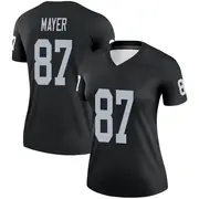 Women's Black Legend Michael Mayer Las Vegas Jersey