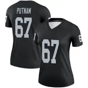 Women's Black Legend Will Putnam Las Vegas Jersey