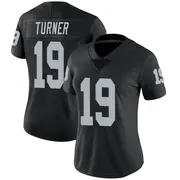 Women's Black Limited DJ Turner Las Vegas Team Color Vapor Untouchable Jersey