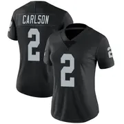 Women's Black Limited Daniel Carlson Las Vegas Team Color Vapor Untouchable Jersey