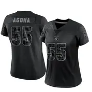 Women's Black Limited David Agoha Las Vegas Reflective Jersey