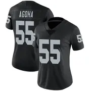 Women's Black Limited David Agoha Las Vegas Team Color Vapor Untouchable Jersey