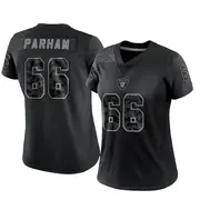 Women's Black Limited Dylan Parham Las Vegas Reflective Jersey