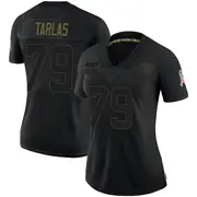 Women's Black Limited George Tarlas Las Vegas 2020 Salute To Service Jersey