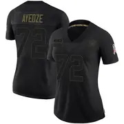 Women's Black Limited Gottlieb Ayedze Las Vegas 2020 Salute To Service Jersey