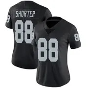 Women's Black Limited Justin Shorter Las Vegas Team Color Vapor Untouchable Jersey