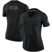 Women's Black Limited Tyree Wilson Las Vegas 2020 Salute To Service Jersey