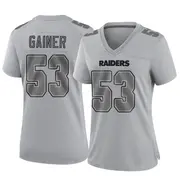 Women's Gray Game Amari Gainer Las Vegas Atmosphere Fashion Jersey