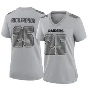 Women's Gray Game Decamerion Richardson Las Vegas Atmosphere Fashion Jersey