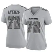 Women's Gray Game Gottlieb Ayedze Las Vegas Atmosphere Fashion Jersey