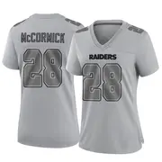 Women's Gray Game Sincere McCormick Las Vegas Atmosphere Fashion Jersey