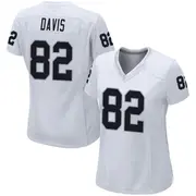 Women's White Game Al Davis Las Vegas Jersey