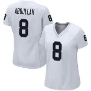 Women's White Game Ameer Abdullah Las Vegas Jersey