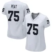 Women's White Game Andrus Peat Las Vegas Jersey