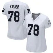 Women's White Game Dalton Wagner Las Vegas Jersey