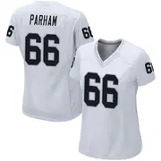 Women's White Game Dylan Parham Las Vegas Jersey