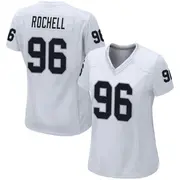 Women's White Game Isaac Rochell Las Vegas Jersey