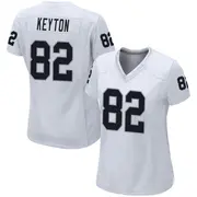 Women's White Game Ramel Keyton Las Vegas Jersey