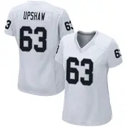 Women's White Game Wilson Gene Upshaw Las Vegas Jersey