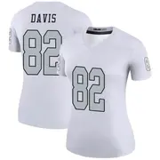 Women's White Legend Al Davis Las Vegas Color Rush Jersey